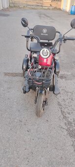 Elektrický skútr – pro 1 i 2 osoby, dojezd 50 km - 2