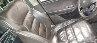 Airbagova sada palubka airbagy pásy hnědá barva Touareg 7p - 2