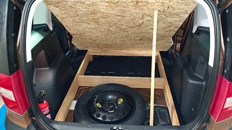 Škoda Yeti Lůžková úprava - 2