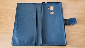 Nokia 7 Plus flipové pouzdro + tvrzené sklo - 2