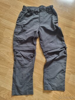 TROLLKIDS outdoorove kalhoty 116 122 UNDERARMOUR mikina 6-7 - 2