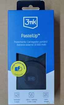 Powerbank 3mk PastelUp 10,000mAh 22.5W USB - 2