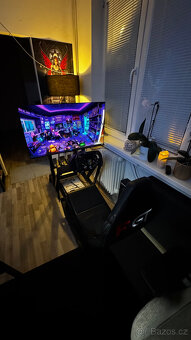 NEXT LEVEL RACING F-GT Cockpit + Monitor Stand - 2