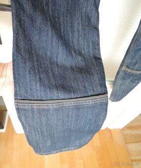 Kalhoty na skútr, motorku s kevlarem, Denim, pánske - 2