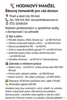 🛠️ HODINOVÝ MANŽEL – ŠIKOVNÝ ŘEMESLNÍK PRO VÁŠ DOMOV 🏠 📍 - 2