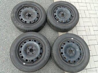 zánovní letní plech kola 15" ORIGINAL SKODA FABIA III,Rapid - 2