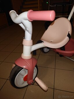 Odrážedlo a tříkolka Smoby Be Move 2v1 růžová - 2