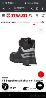 Pracovní boty 45 - Strauss - 2