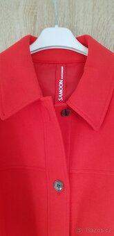 Dámský flaušový košilový kabát - SAMOON - vel.48. - 2