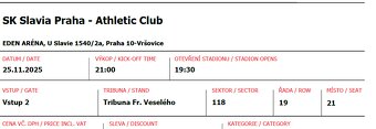 SK Slavia Praha - Athletic Club - 2
