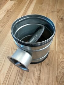 Vzduchotechnika 150 mm, koleno, klapka, filtr - 2