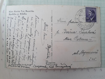 Bystřička, pošta Růžďka - 2