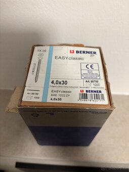 Vrut do dřeva 4x30 TX20 Berner Easy Classic - 2
