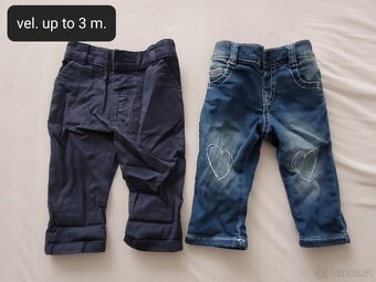 Kojenecké oblečení od v. 56 do 62/68 - 2