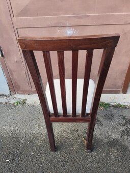 Jídelní židle hnědá  2 - 2