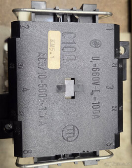stykač C100, 100A, 660V, cívka 220V - 2