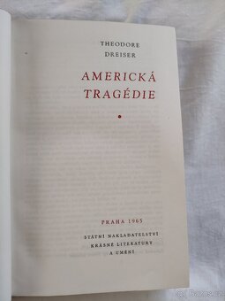 AMERICKÁ TRAGÉDIE - Theodore Dreiser - 2