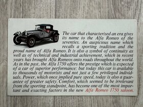 Alfa Romeo prospekty - 2