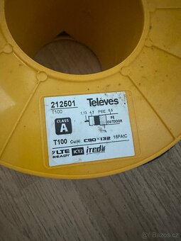 Koaxiální kabel Televes T100 212501 - 2