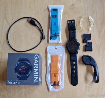 Garmin Fenix 5x Plus Sapphire + příslušenství - 2
