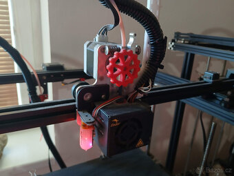 Ender 5 Plus , Micro Swiss DD Extruder + nová tisk.podložka - 2