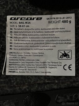 Přilba na kolo, skateboard, inline brusle - 2