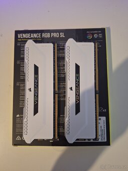 Prodám corsair vengeance rgb pro SL 2x8gb 3600mhz - 2