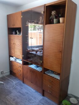 Retro obývací stěna - 2