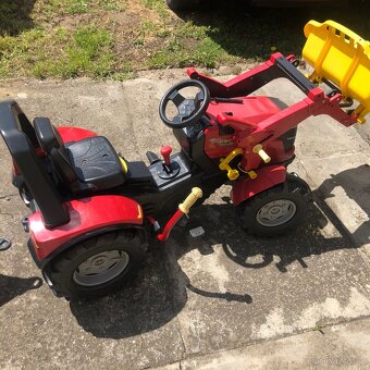 Šlapací traktor Rolly Toys X-Truck s radlicí a cisternou - 2