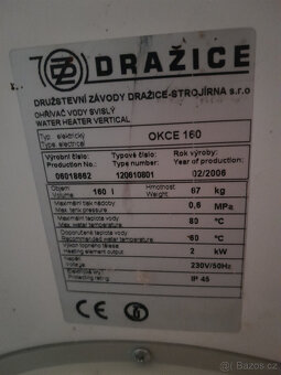 bojler Dražice OKCE 160 - 2