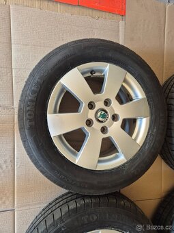 ALU kola R15 5x112 Škoda Deimos 195/65 R15 - 2