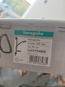 Nový Sprchový set Hansgrohe Croma 100 s mýdlenkou chrom - 2