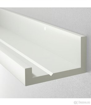 MOSSLANDA Ikea Police na obrázky, bílá, 55 cm - 2