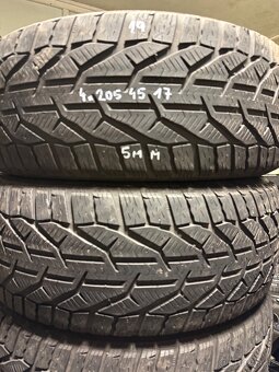 4x zimní pneu r17 205/45/17 - 2