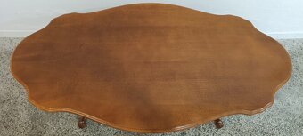 Konferenční stolek, neobaroko, nábytek z masívu - 2