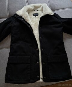 Zimní kabát bunda s kožíškem Bonprix Body Flirt vel. 34 / 36 - 2