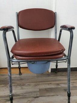 NOVÁ NEPOUŽITÁ toaletní židle klozetové WC křeslo - 2