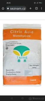 Prodám kyselinu citrónovou - 2