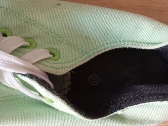 Zelené tenisky, značka Vty, vel. 37 - 2