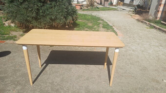JÍDELNÍ STŮL SKANDINÁVSKÝ STYL 140x 66 - 2