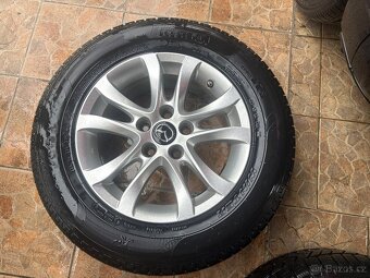 Mazda Alu kola 5x114.3 R16 s pneu - 2