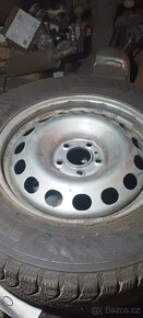 Prodám disky 5x108 R16 65,1 se zimníma pneu C - 2