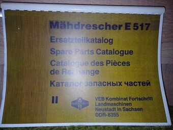 Katalog náhradních dílů E 517 - 2