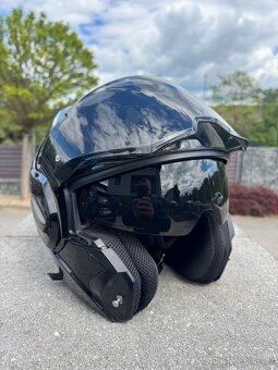 Překlápěcí přilba Scorpion EXO-TECH Pulse černo-červená - 2