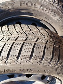 2x zimní kola 185/65 R15 Barum vzorek cca 4mm - 2