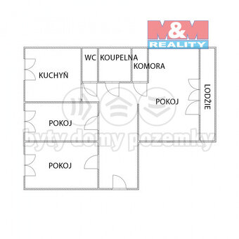 Prodej bytu 3+1, 75 m², Orlová, ul. Okružní - 2