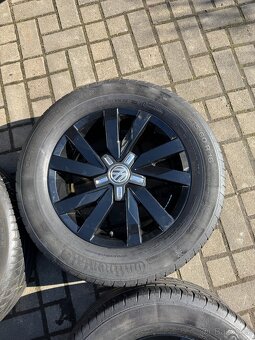 ORIGINÁL Alu Volkswagen ARAGON R16, 5x112 - TOP STAV, LETNÍ - 2