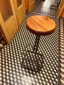 Barová židle vintage retro café Flexaret Brno - 2