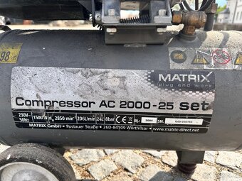 Kompresor jednopístový - 2