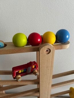 Dřevěná kuličková dráha a labyrint - 2